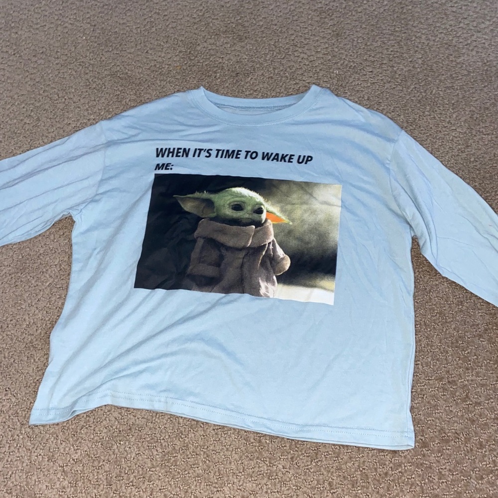 baby yoda long sleeves